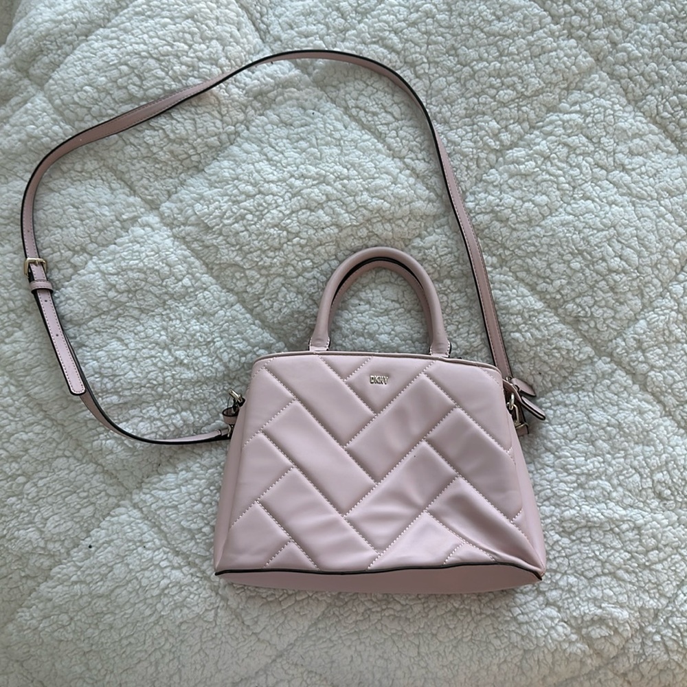 Pink DKNY shoulder bag